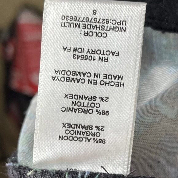 Derek Lam for Design Nation Women's Size 8 Ankle Crop Pants 32x25" Multicolor - Picture 8 of 8